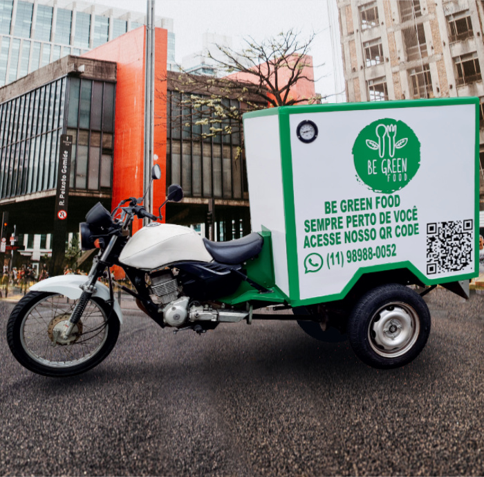 Begreen moto de entrega